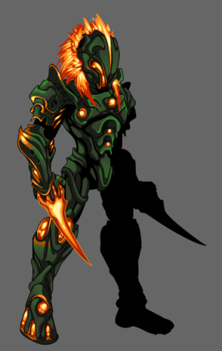 Nova armor feita por Dage.